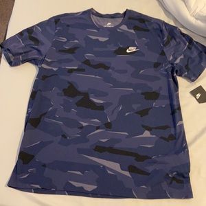 Nike Tee Athletic Cut Camo Mens Size XL
